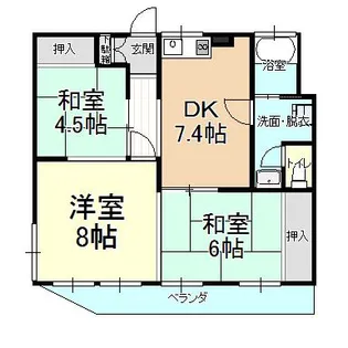 吉田ビル【3階】の間取り
