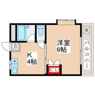 オークハウス【2階】の間取り