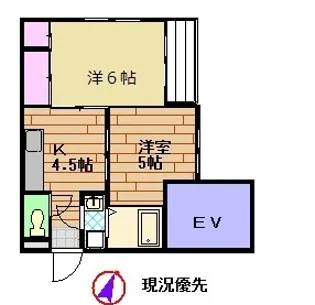 ポラーノ90【3階】の間取り