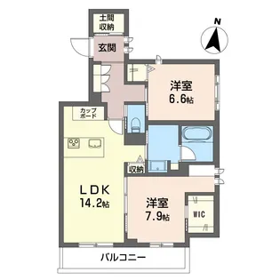 BENz II【3階】の間取り