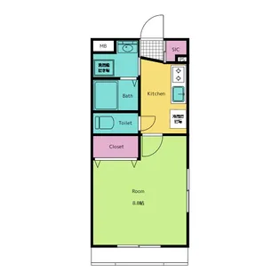 La Fenice【1階】の間取り