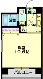 カーサ・ハナジマ【5階】の間取り