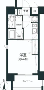 アクシオン百道エクシード【7階】の間取り