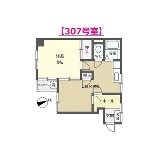 武蔵パリエ【3階】の間取り