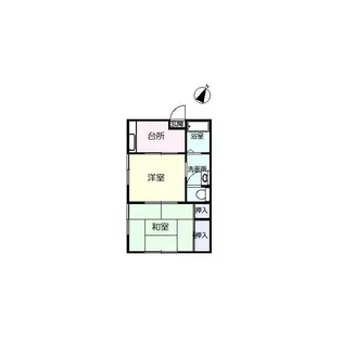 白根123番館【1階】の間取り