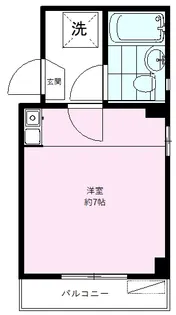 ペアフラリッシュ【2階】の間取り