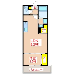 CONTRAIL【5階】の間取り