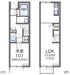 東京都八王子市弐分方町【一戸建】の間取り