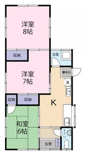 静岡県富士市原田【一戸建】の間取り