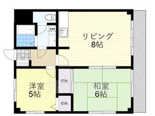 垂水福田ビル【3階】の間取り