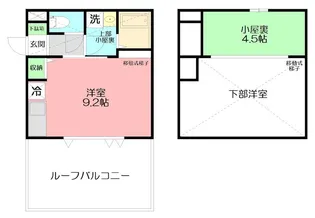 神奈川県平塚市北金目1【アパート】の間取り