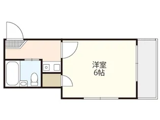 バリュージュ船越【1階】の間取り