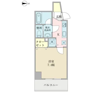 MM Hills Place横濱【3階】の間取り