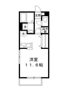 クレール・ソガ B【1階】の間取り