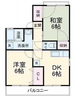トゥインクル谷津【2階】の間取り