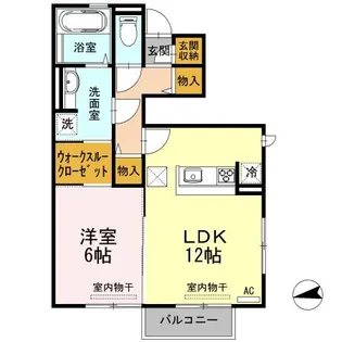 D-Room・SK IV【1階】の間取り