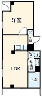ビラ笹野台【3階】の間取り