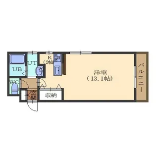 ノースコート深堀II【2階】の間取り