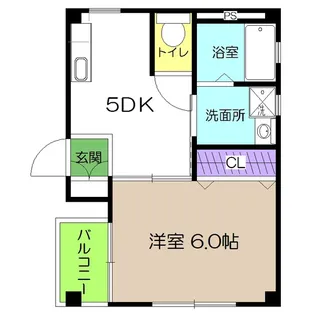 ミタニ・コーポ【3階】の間取り