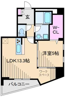 La vie belle【3階】の間取り