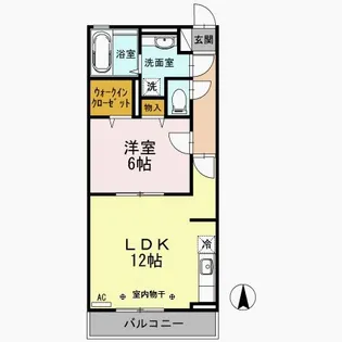 AROUSE【2階】の間取り