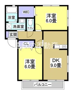 ディアステージB【2階】の間取り