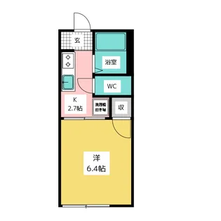 コートあけぼの【1階】の間取り