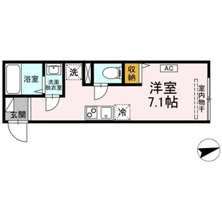 アセット東武練馬【3階】の間取り