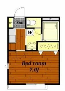 ヴィラ・ハーモニー東松原【2階】の間取り