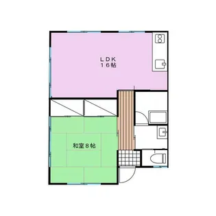 神奈川県秦野市下大槻【一戸建】の間取り