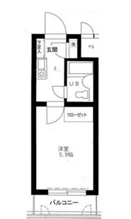 アーバン・ドヌール【4階】の間取り