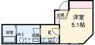1Kの間取り画像