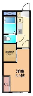1Kの間取り画像