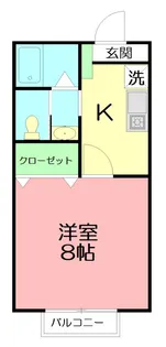 ルーチェ水引【2階】の間取り