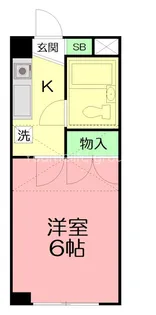 ジョイパレス平塚【3階】の間取り