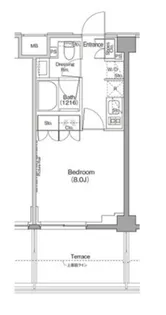 ザ・パークハビオ三軒茶屋テラス【1階】の間取り