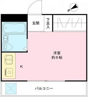 クリーンライト マンション【3階】の間取り