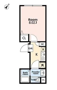 Grazia武蔵小山【2階】の間取り