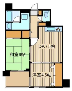 東京都練馬区大泉町4【マンション】の間取り
