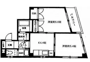 シュロスカー【3階】の間取り