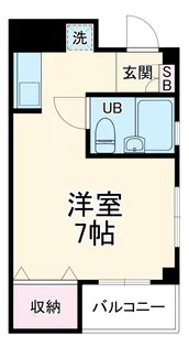 産友ビル六ッ川【3階】の間取り