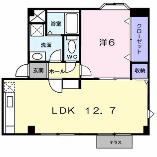 新潟県新潟市西区真砂4【アパート】の間取り