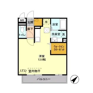 埼玉県さいたま市見沼区東大宮7【アパート】の間取り