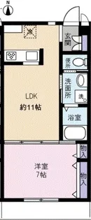 T.H.Garden【1階】の間取り