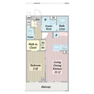 日曜島【3階】の間取り