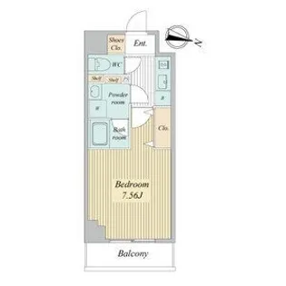 宮城県仙台市青葉区春日町【マンション】の間取り