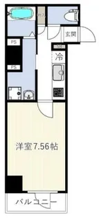 ES Grande門前仲町【2階】の間取り
