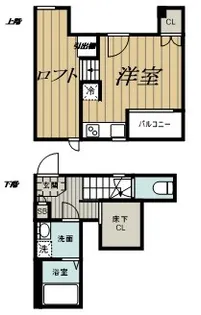 CB千葉ルティア【1階】の間取り