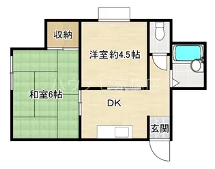 大阪府大阪市都島区毛馬町4【マンション】の間取り