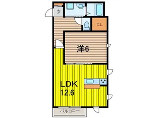 サミットガーデン【2階】の間取り
